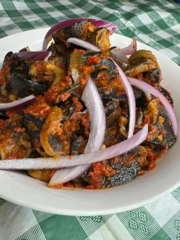 Spicy Peppered snail (Igbin Alata swe-swe)