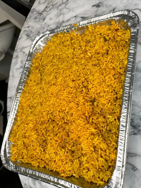 Half Tray Jollof Rice Half Tray Jollof Rice